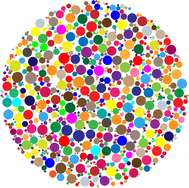 Colorful Circle Fractal