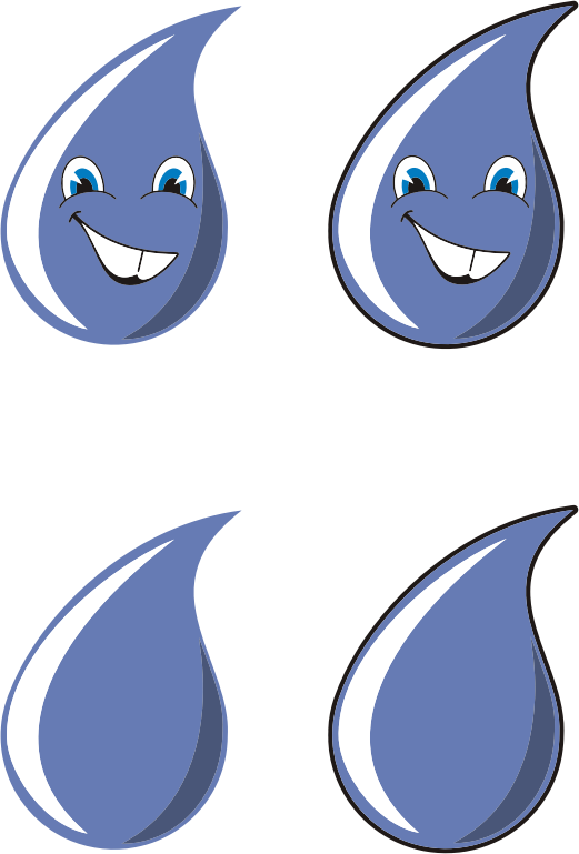 Anthropomorphic Water Drops