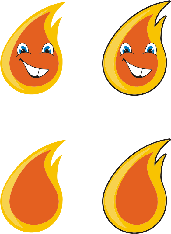 Anthropomorphic Flame