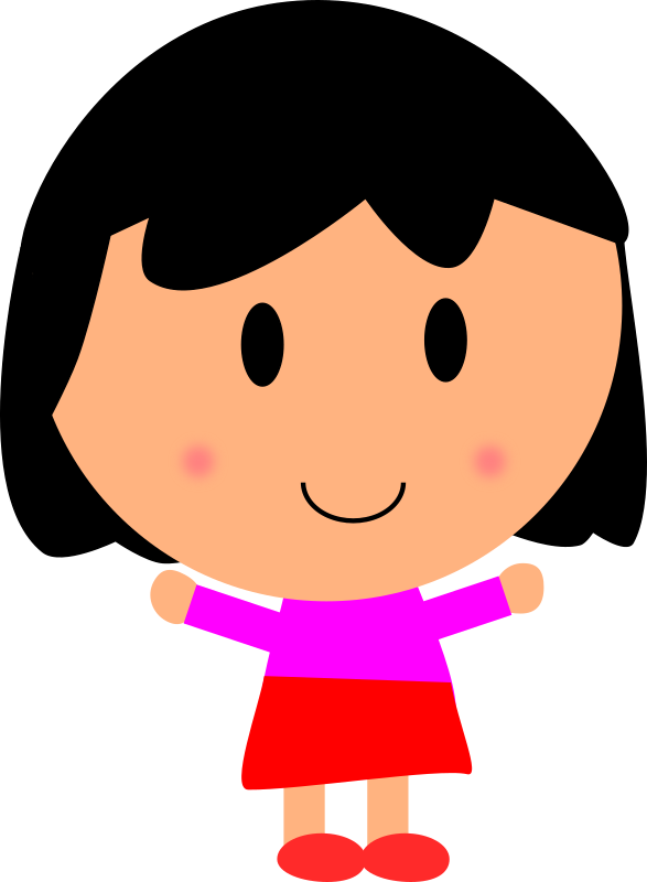 Girl - Openclipart