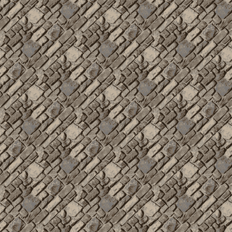 Stone wall-seamless pattern