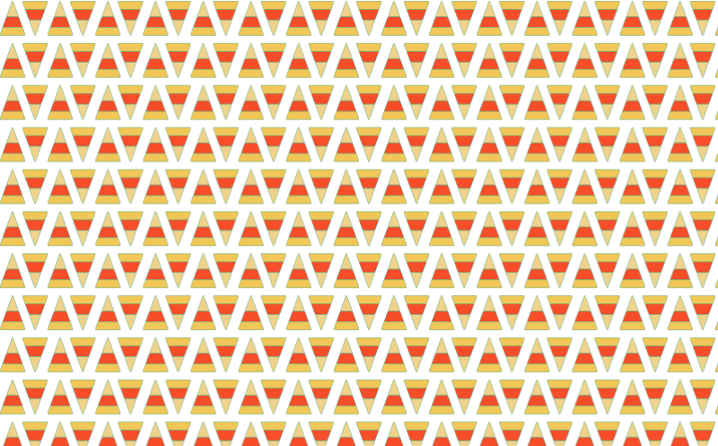 Candy Corn Seamless Pattern