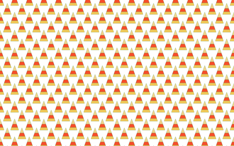 Candy Corn Seamless Pattern 3