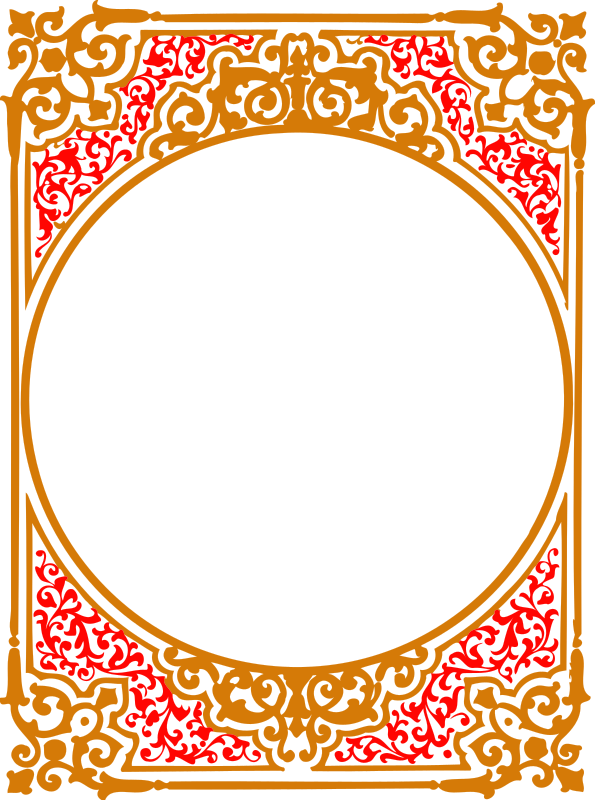 Ornate frame 19