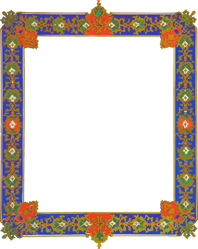 Ornate frame 20