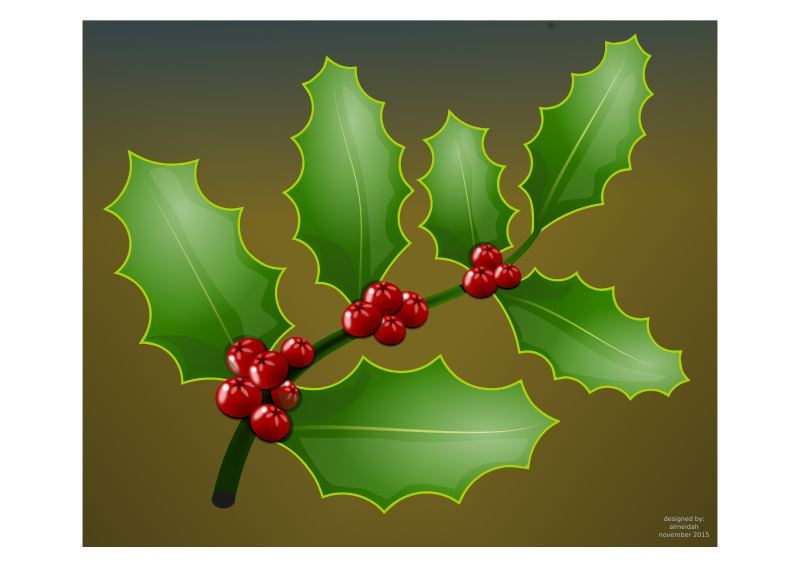 Holly branch