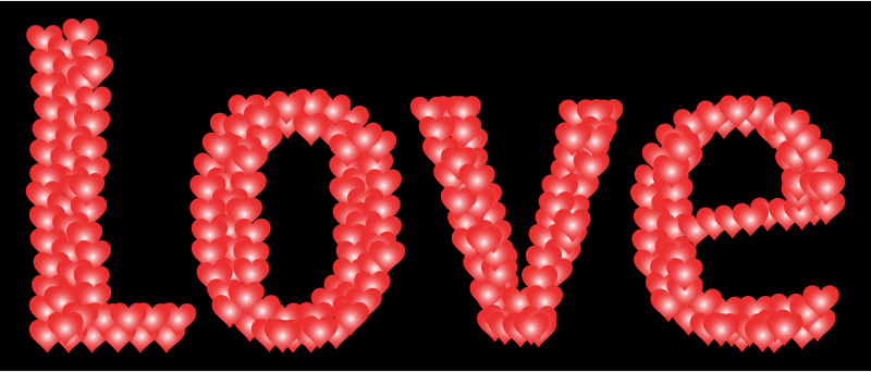 Love Heart Typography Redux 9