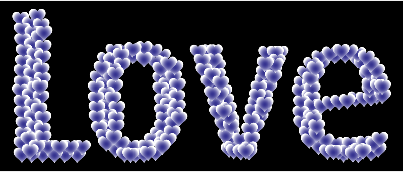 Love Heart Typography Redux 11