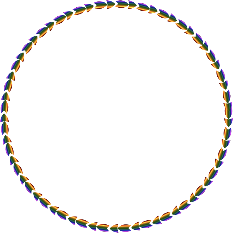 Colorful Direction Circle