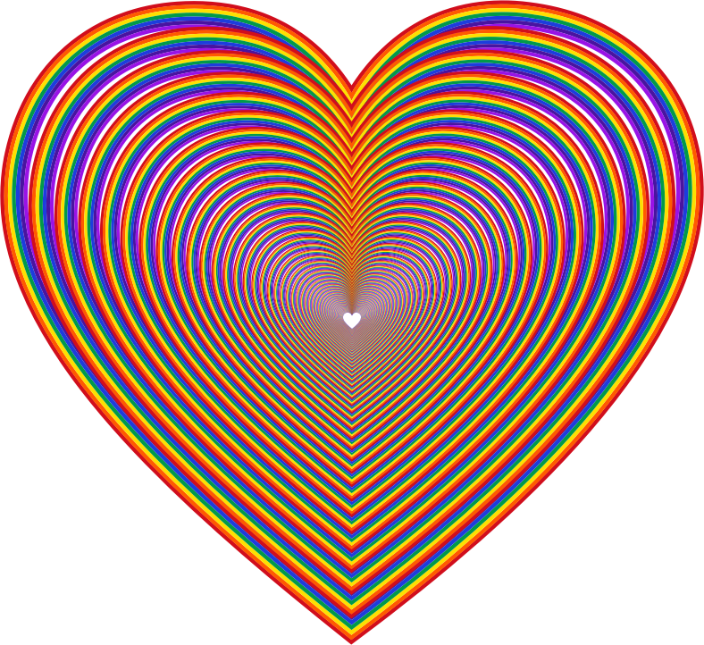 Rainbow Heart 2