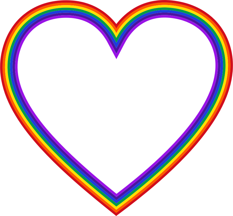 Rainbow Heart 5