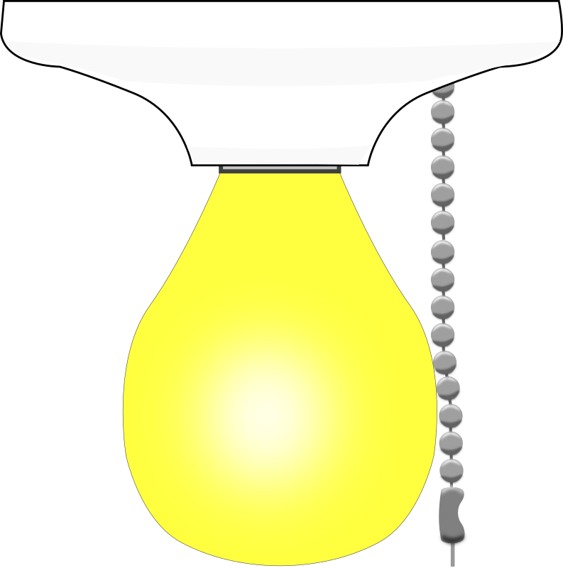 Bulb/Fixture/Chain