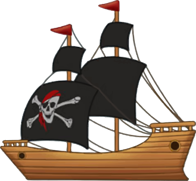 Pirate Ship Openclipart