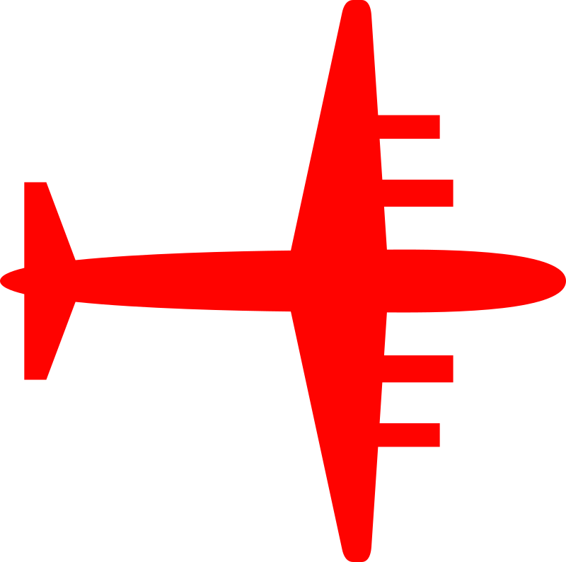 Plane silhouette