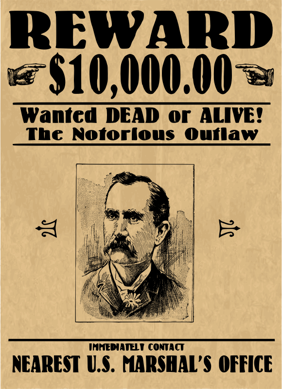 Wanted Poster - Face