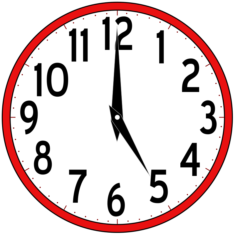 Scripted Analog Clock