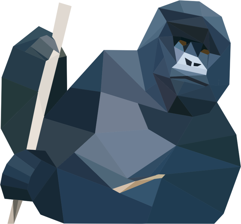 Low Poly Gorilla