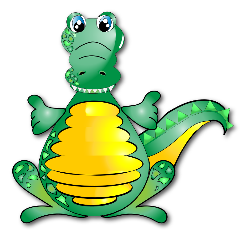 Huggable Crocodile