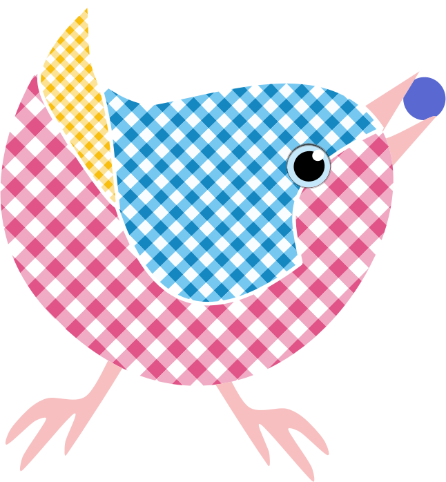 Gingham Bird