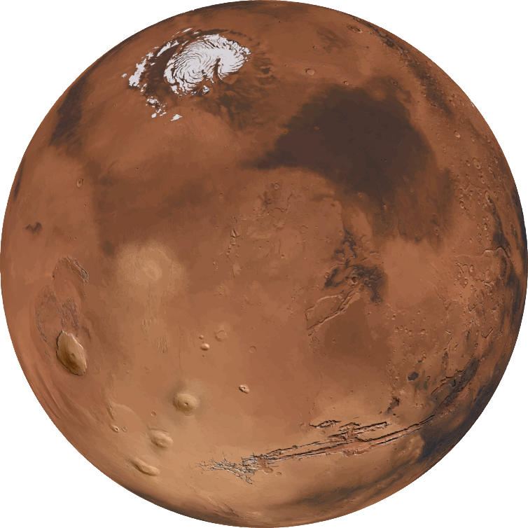 Mars 3D Globe