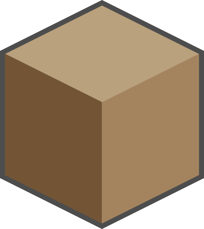 Brown sugar cube