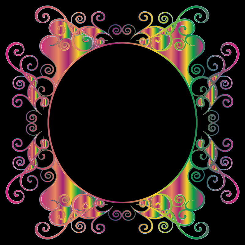 Prismatic Flourish Frame 3