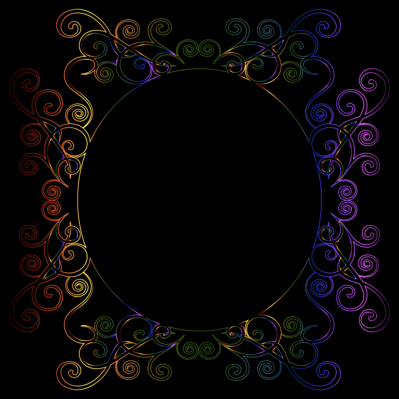 Prismatic Flourish Frame 7