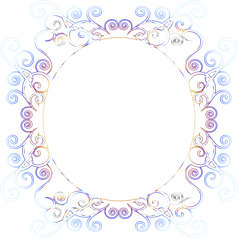 Prismatic Flourish Frame 8 No Background