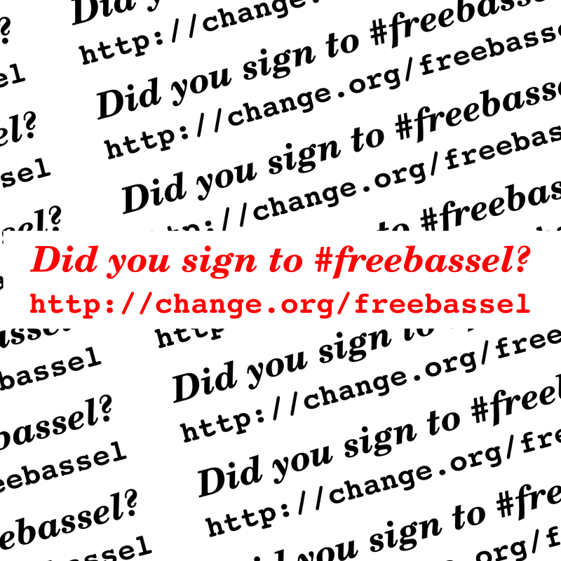 Sign to freebassel