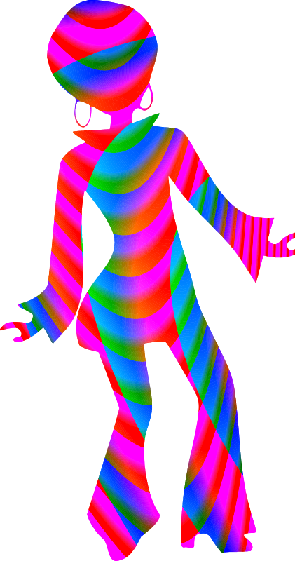 Colourful Disco Dancer 2 Openclipart 