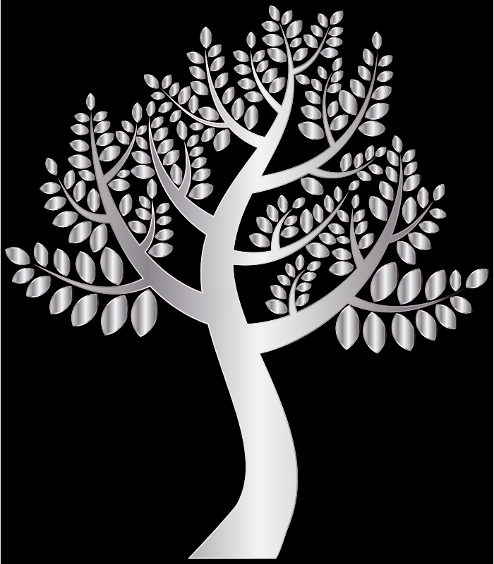 Simple Silver Tree