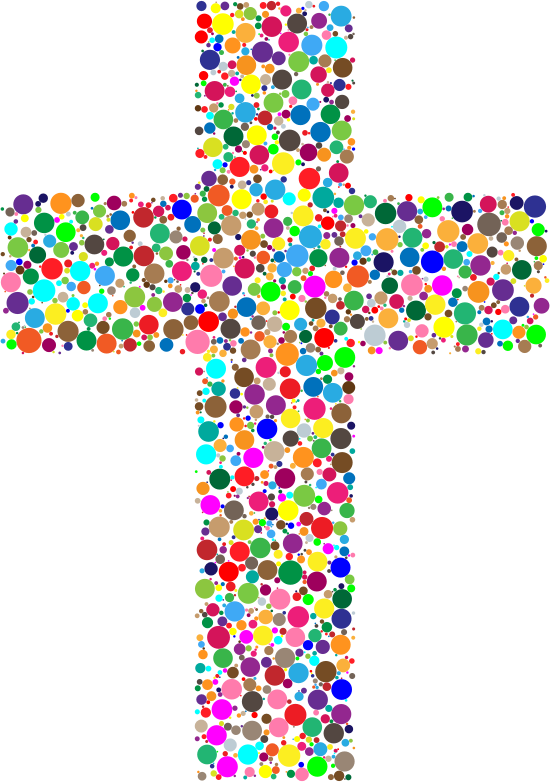 Colorful Cross Circles