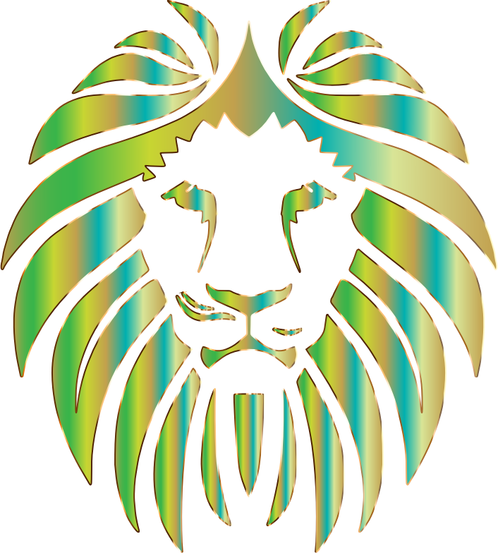 Prismatic Lion 7 No Background