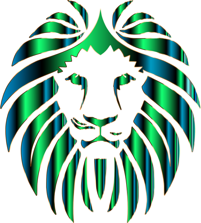 Prismatic Lion 11 No Background