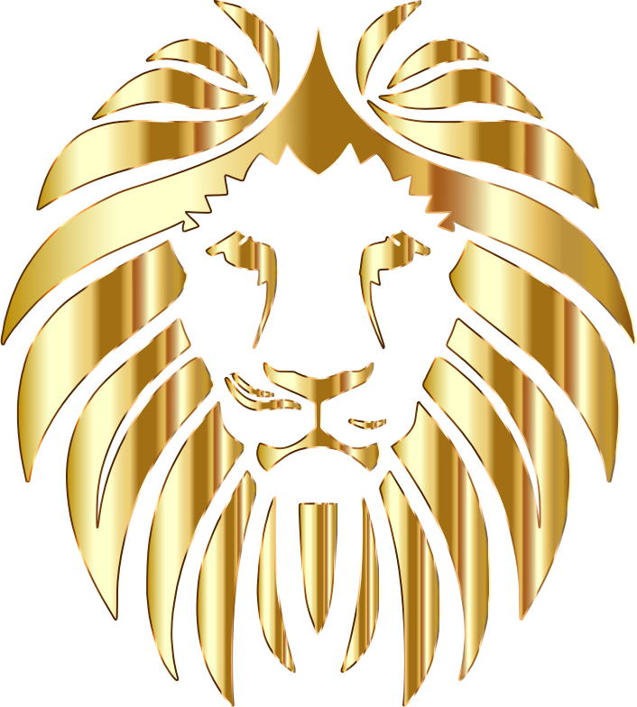 Golden Lion Variation 2 No Background