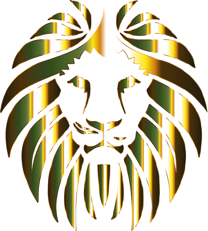 Golden Lion 6 No Background