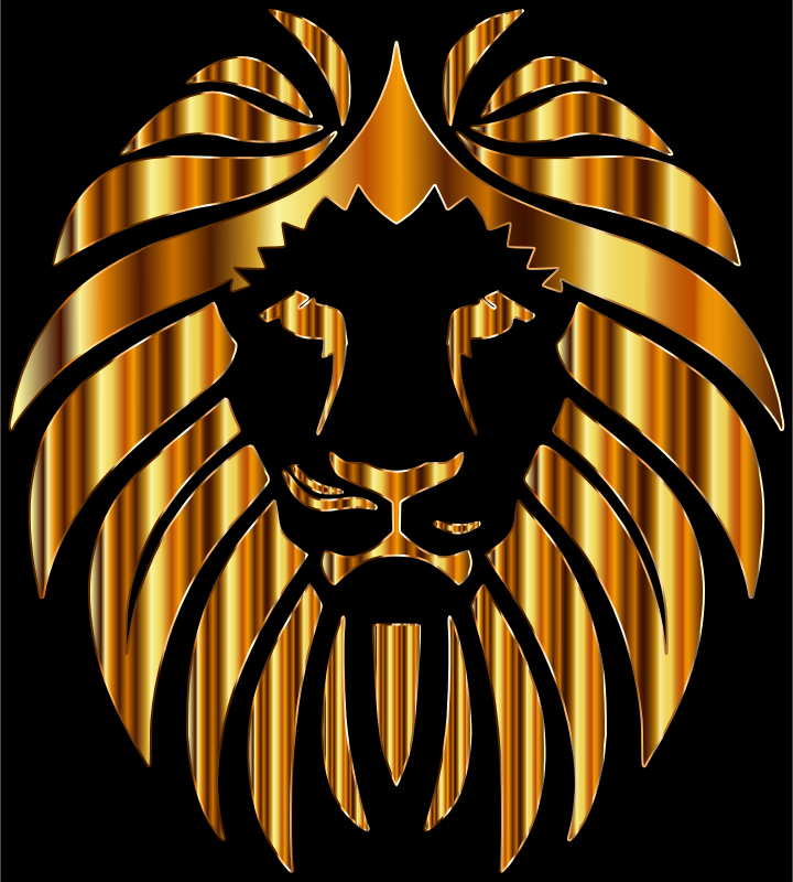 Golden Lion 10 Openclipart