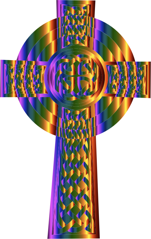 Prismatic Celtic Cross 2