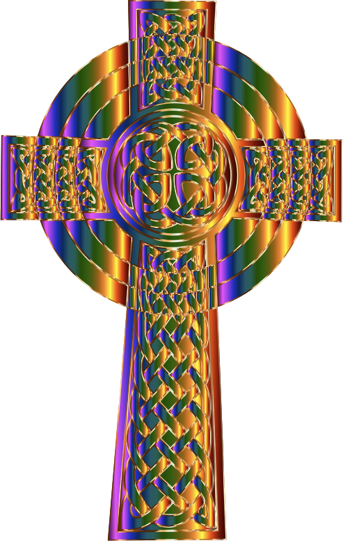 Prismatic Celtic Cross 2 Variation 2