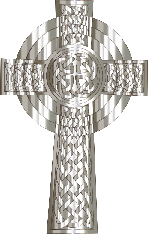 Silver Celtic Cross