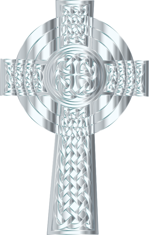 Silver Celtic Cross 3