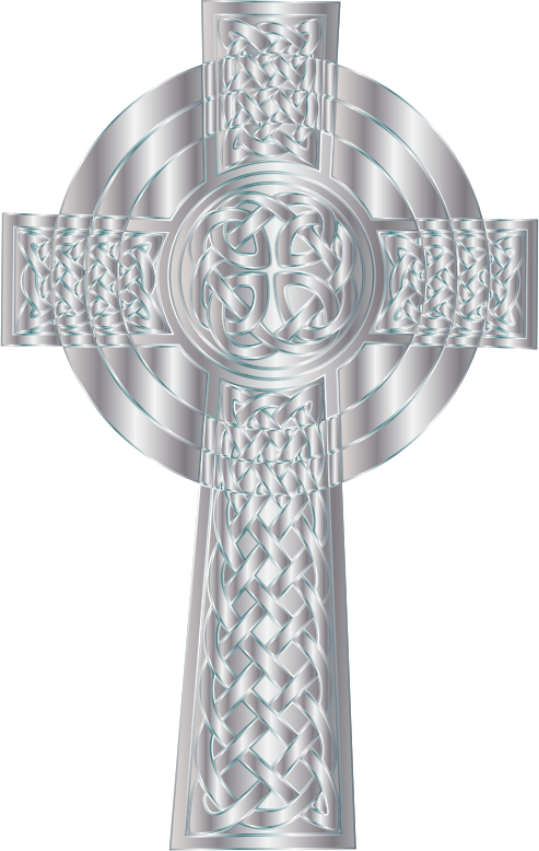 Silver Celtic Cross 5