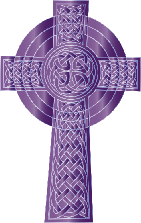 Amethyst Celtic Cross