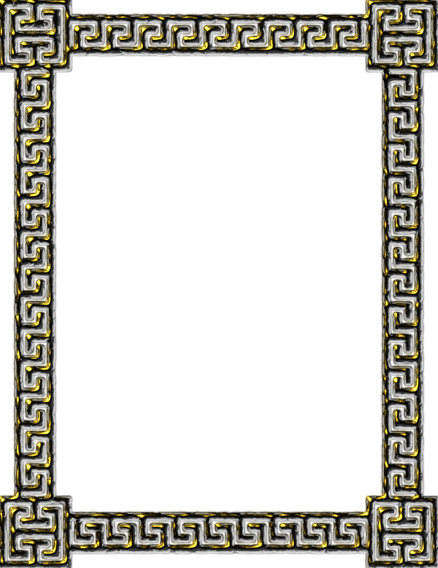 greek key page border