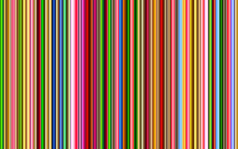 Vibrant Vertical Stripes