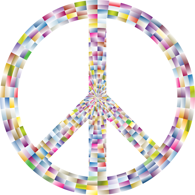 Prismatic Peace Sign 8