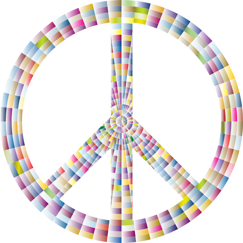 Prismatic Peace Sign 9