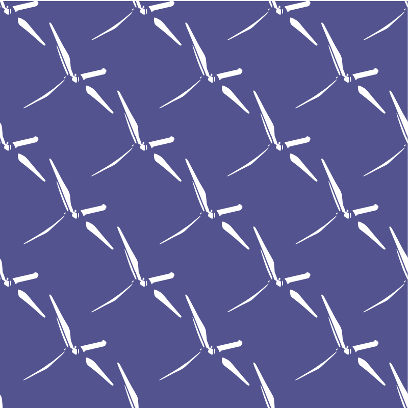 Propeller-seamless pattern