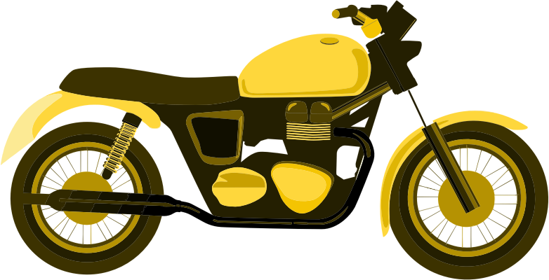 Yellow Motorcycle