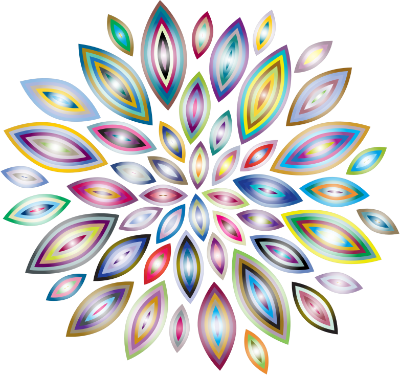 Chromatic Flower Petals 5